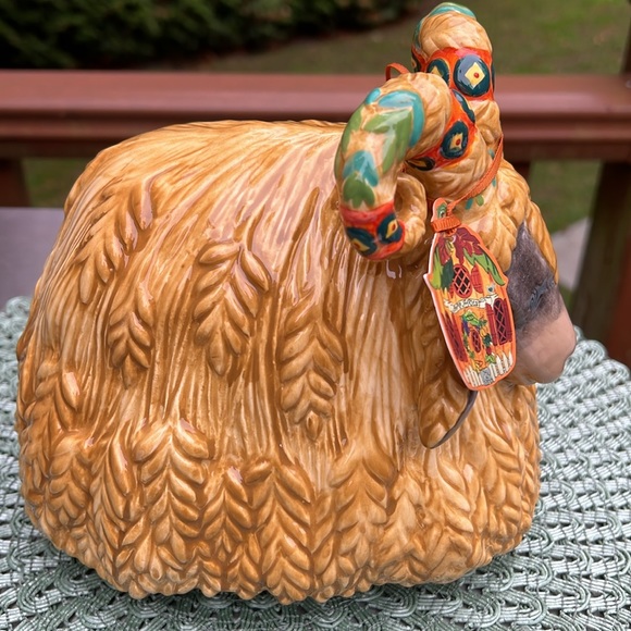 NWT gorgeous and unusual blue sky, Clayworks happy harvest edition Ram 2022 - Picture 6 of 7